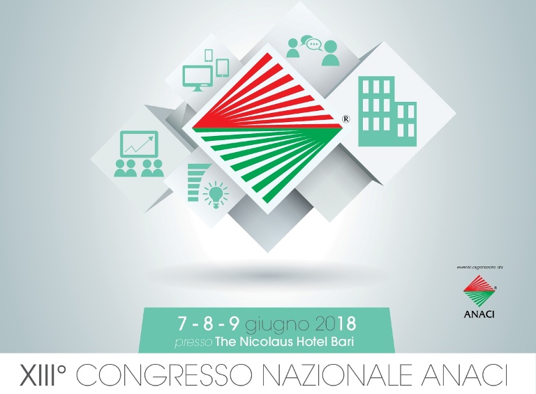 Sicurcond main sponsor del XIII Congresso nazionale Anaci, in programma per il 7, 8 e 9 giugno a Bari